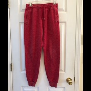 Red Hollister Sweat Pants XS